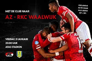 Met ZCFC naar AZ - RKC
